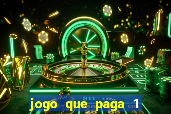 jogo que paga 1 real no pix